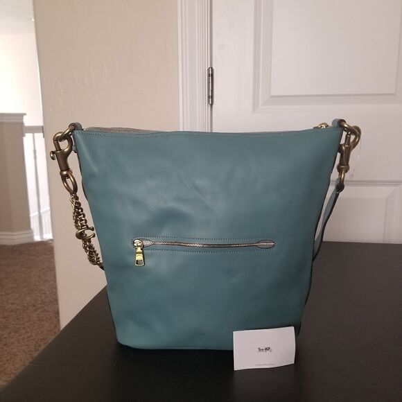 NWOT Coach Leather Bag - Picture 3 of 12